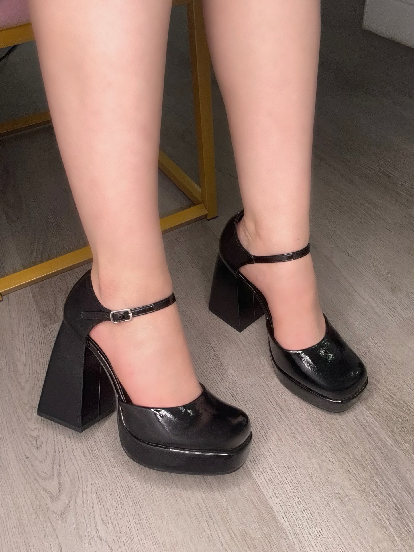 Bexley Platform Chunky Heels