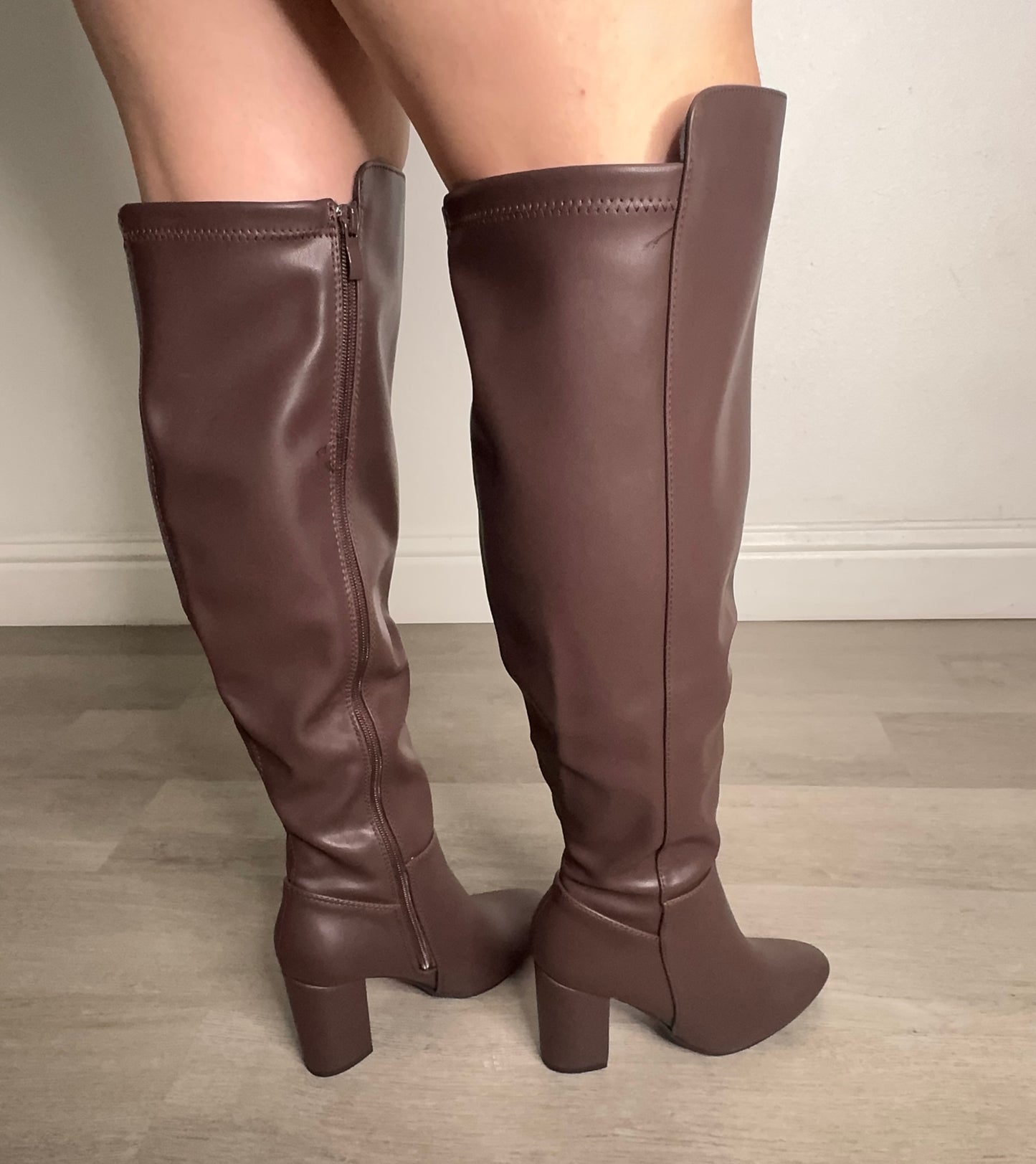 Chocolate Brown Tall  boot