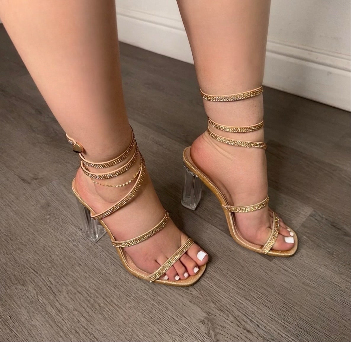 Rosie Rose Gold Heel
