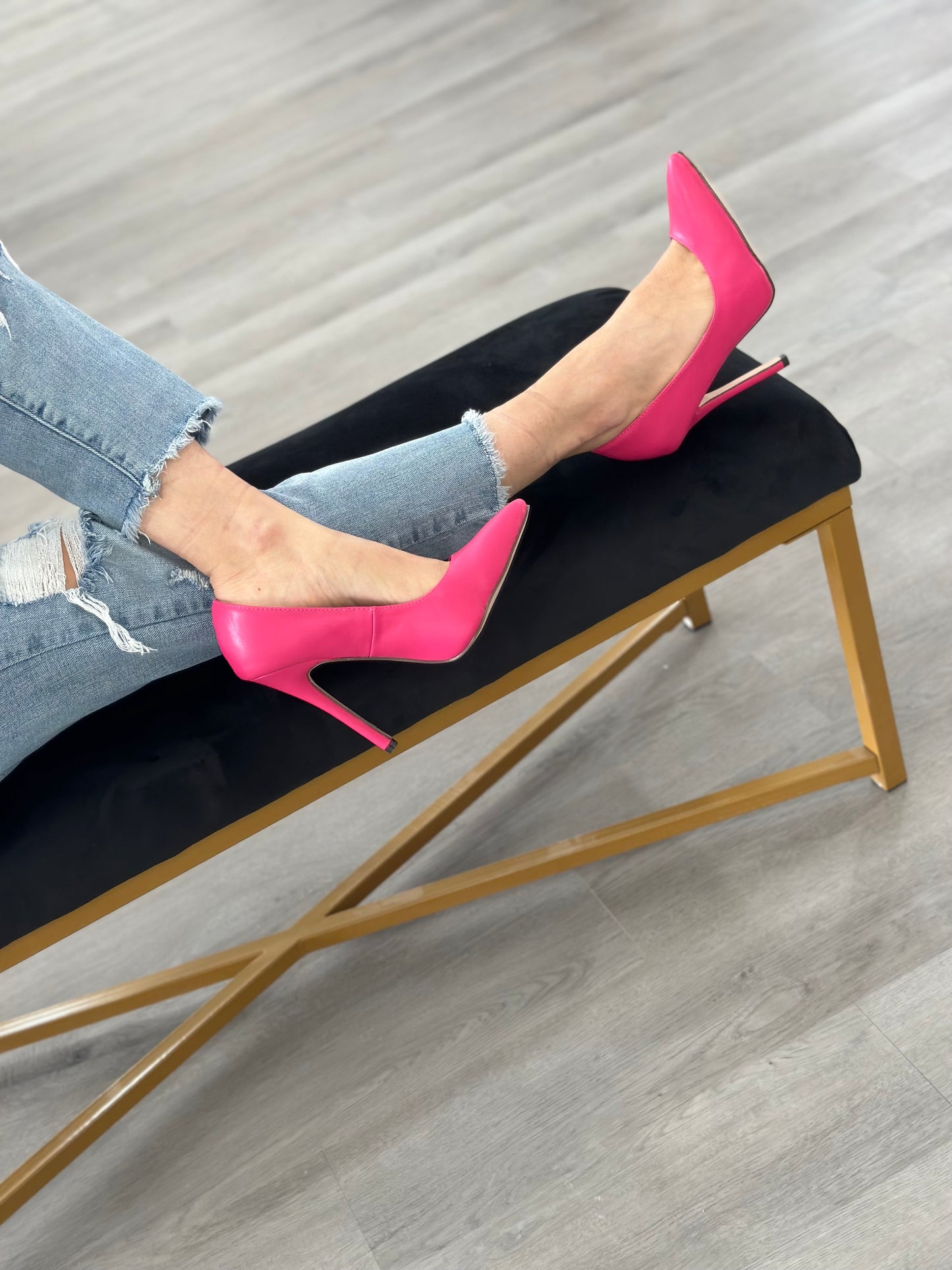 Lala Fuchsia heel