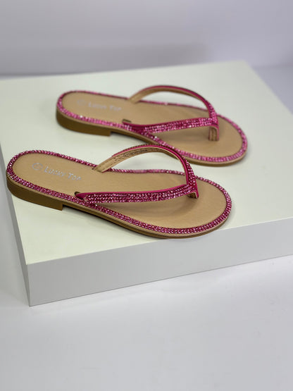 Amy Fuchsia Sandal