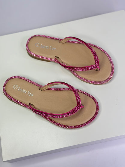 Amy Fuchsia Sandal