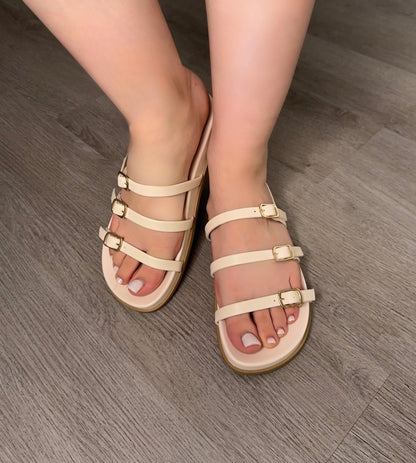 Elvina Off White Sandal