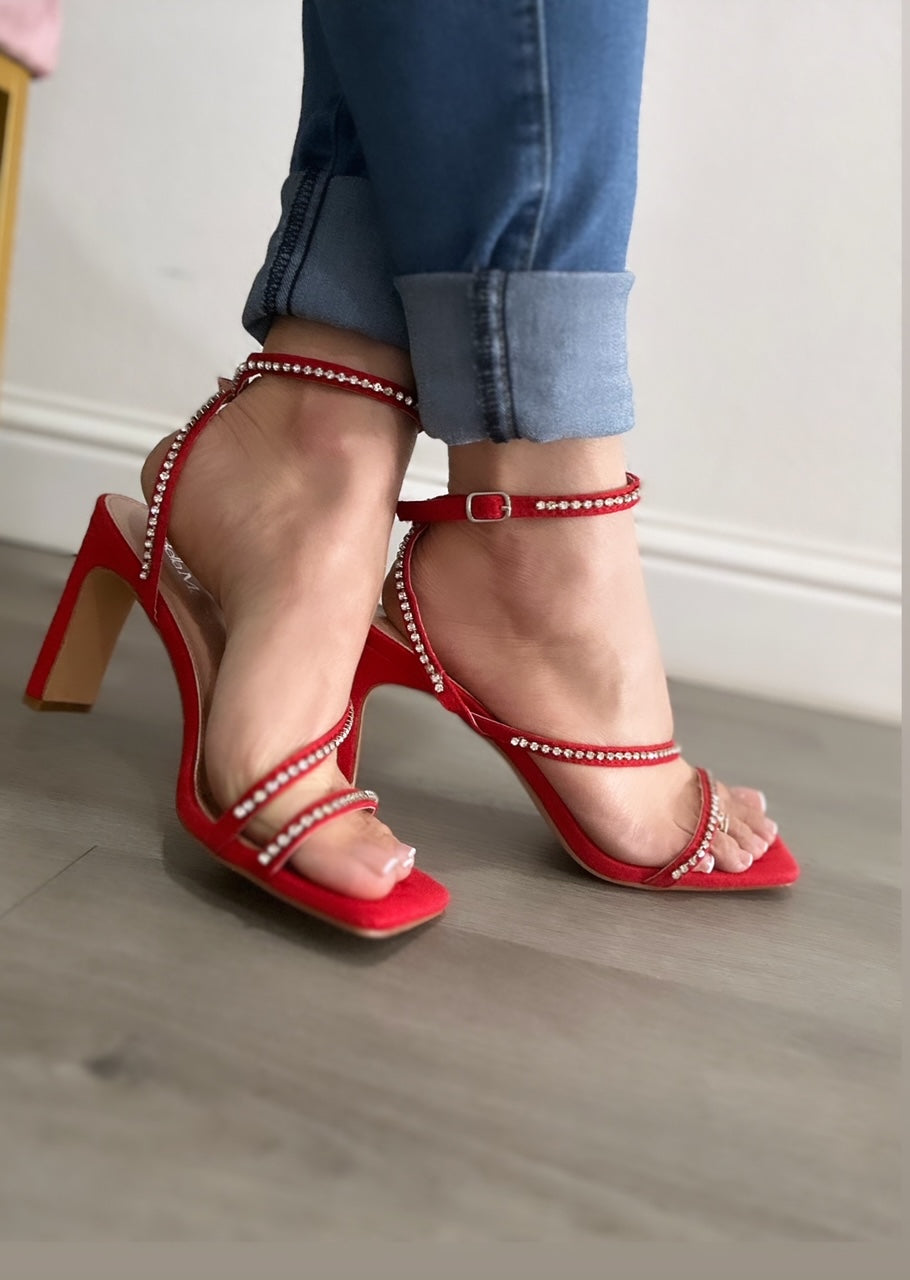 Dymond Square Toe Heels