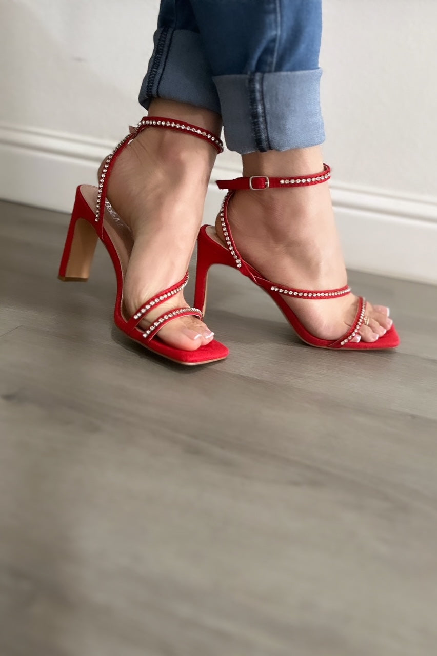 Dymond Square Toe Heels