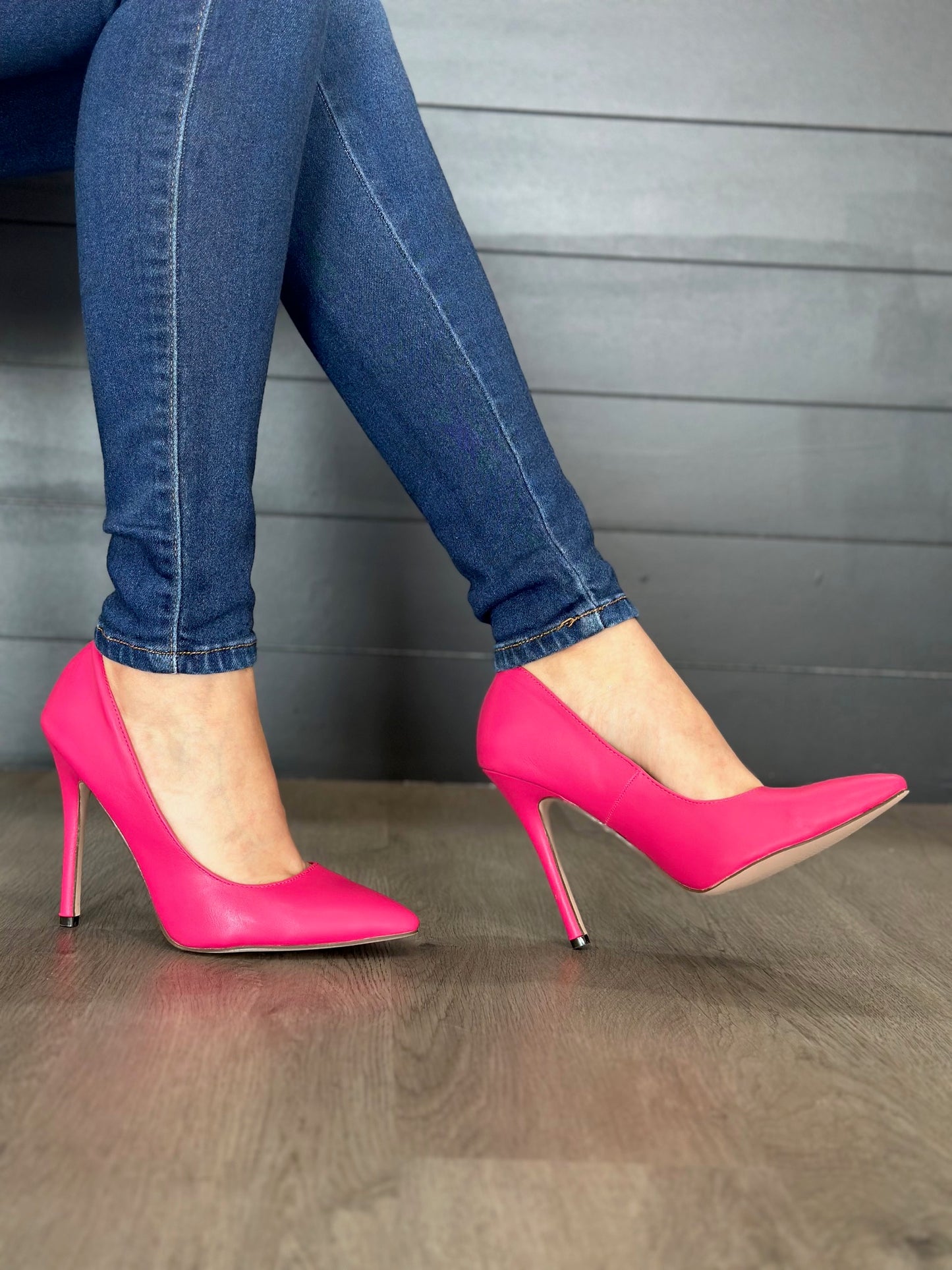 Lala Fuchsia heel