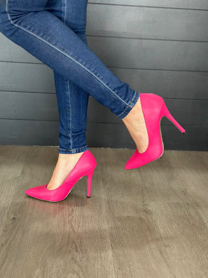 Lala Fuchsia heel