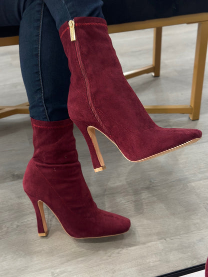 Outlook Suede Wine Boots