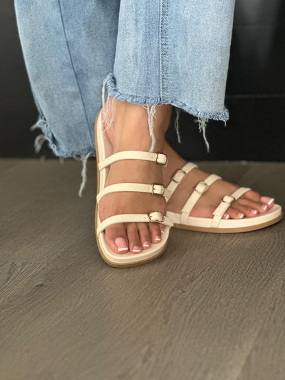 Elvina Off White Sandal
