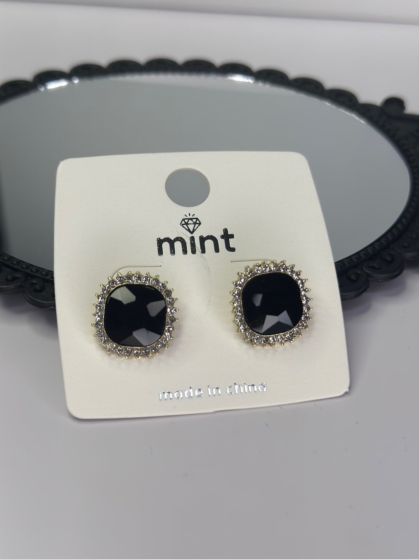 Mint Stud Earrings