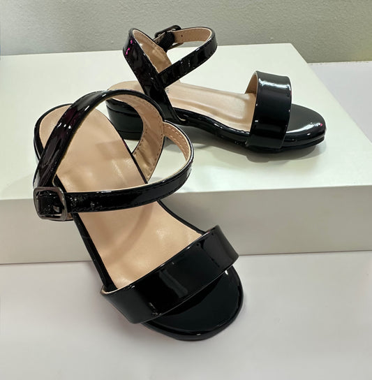 Nova Toddler black heel