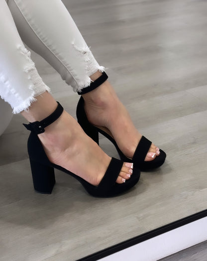 Century Platform Chunky Heels