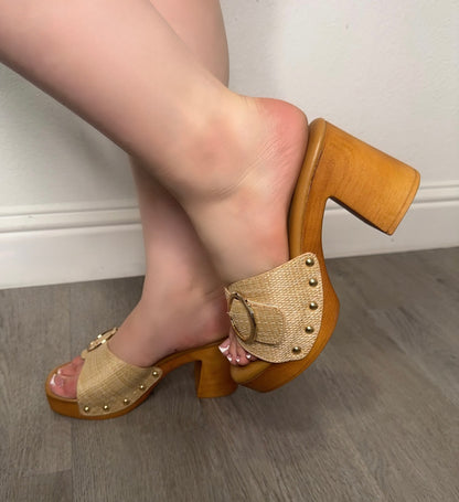 Janie Platform mule sandals