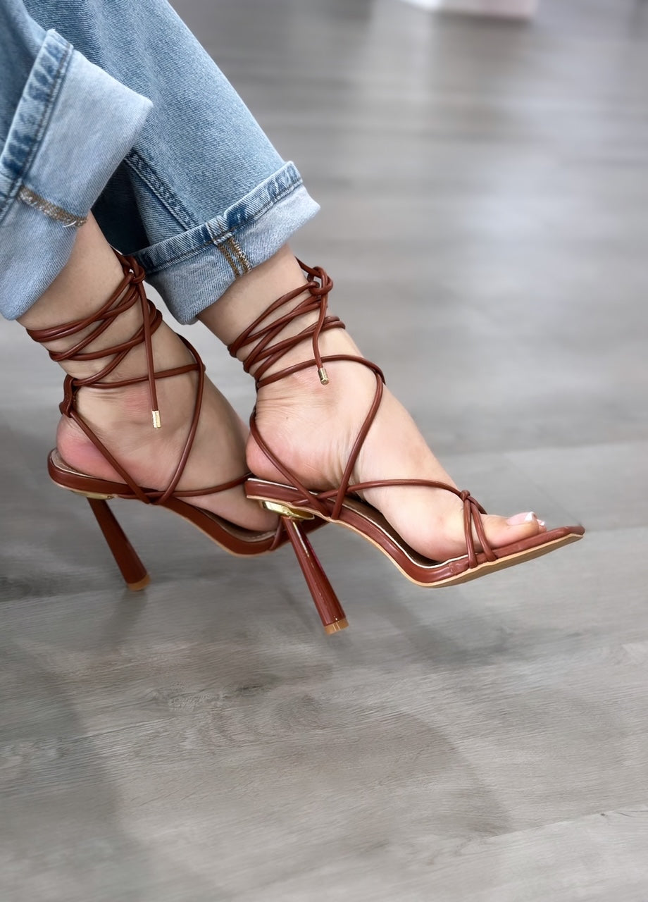 Travis Lace Up Heels