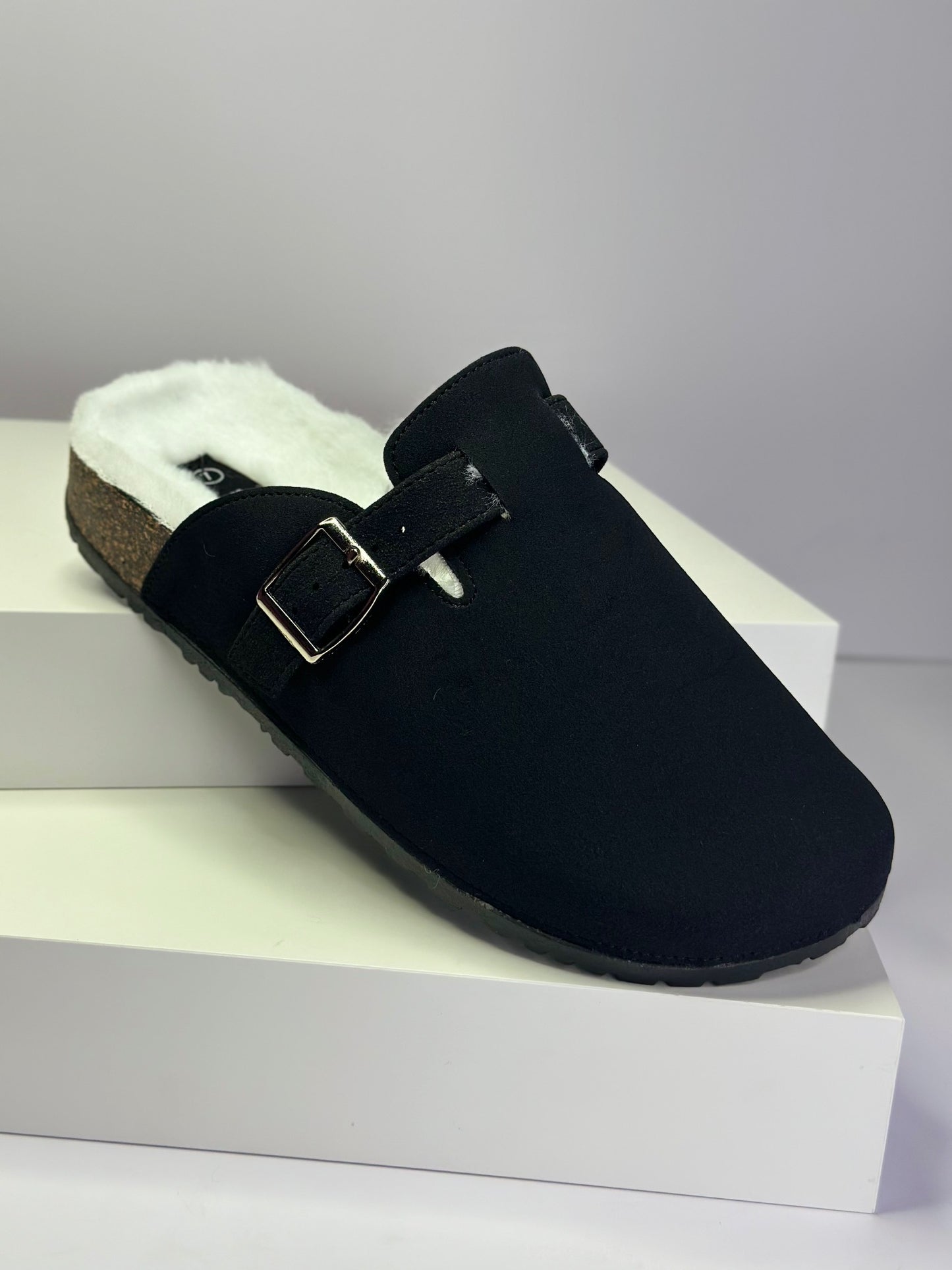 Jacqueline clog mule slippers